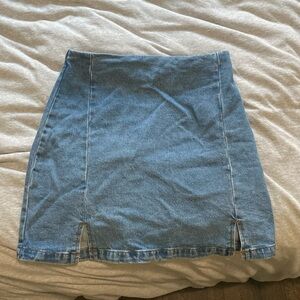 Brandy Melville, One size, denim skirt high waisted